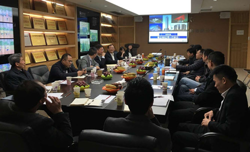 瑞士SGS公司事業(yè)部群總經(jīng)理曾嘯虎一行到我公司進(jìn)行業(yè)務(wù)洽談交流活動