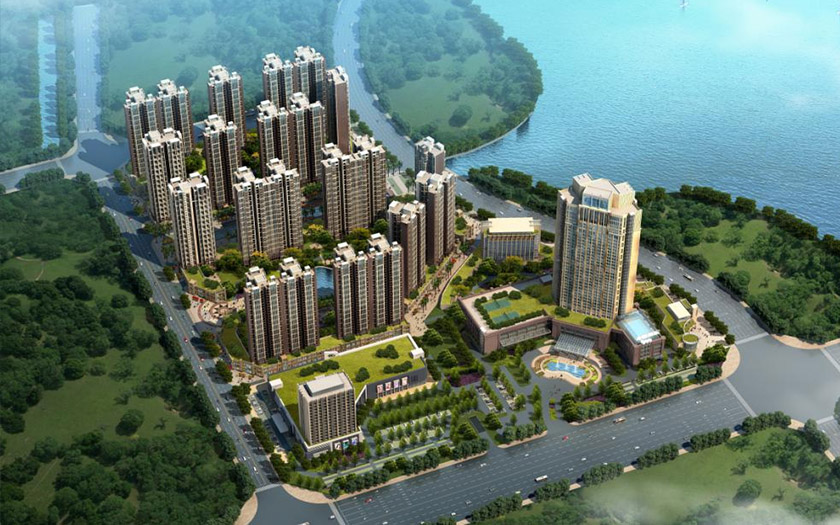 北部灣國際大酒店及北部灣國際廣場(chǎng)（原名：廣西欽州北部灣國際廣場(chǎng)一期項(xiàng)目）