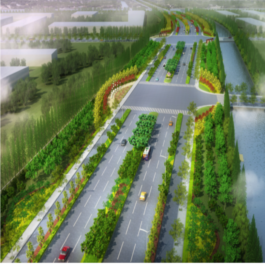 沙河東路、西路新建工程